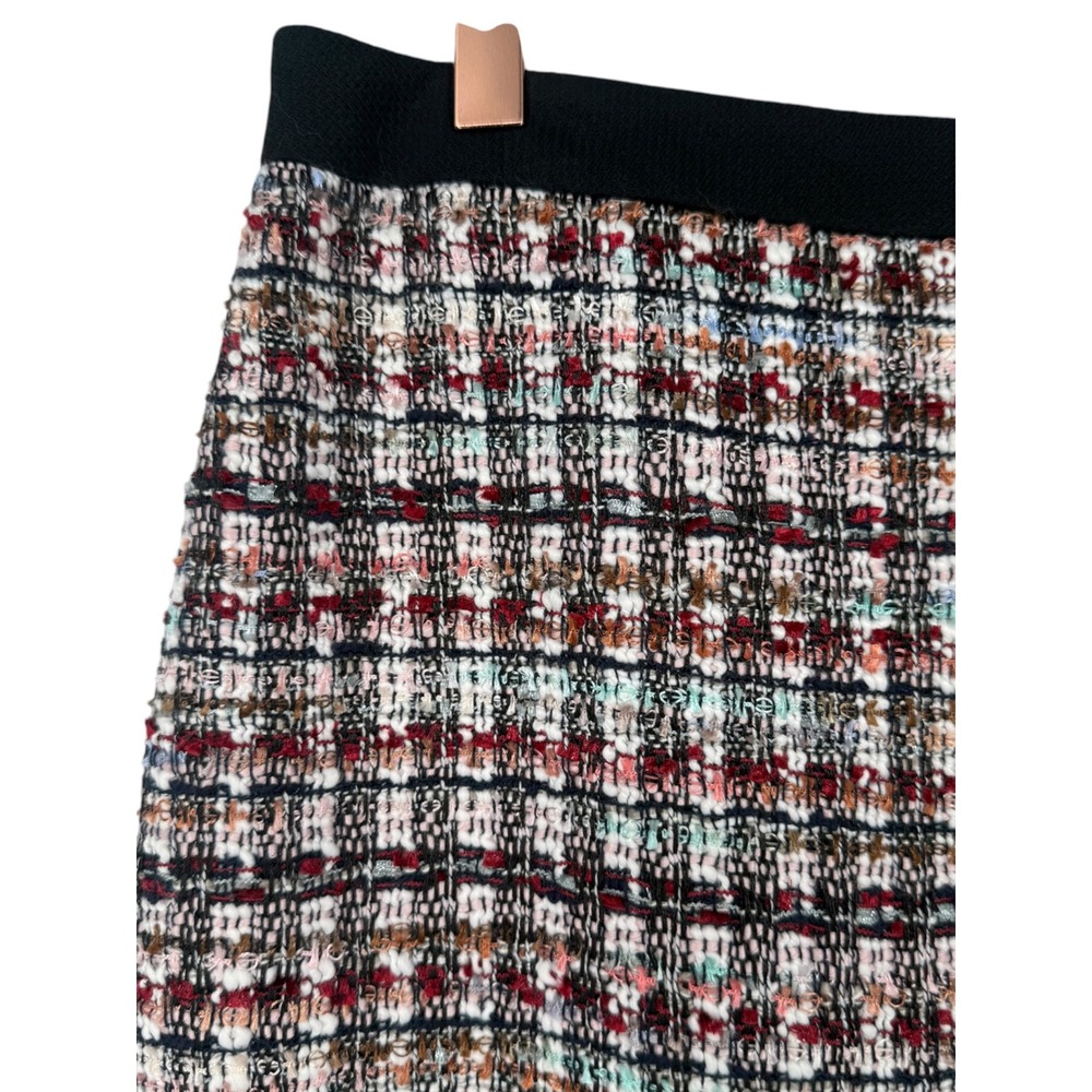 NWT Talbots Womens Tweed Pencil Skirt Black Multi Size 8 Old Money Preppy Career - Picture 8 of 14